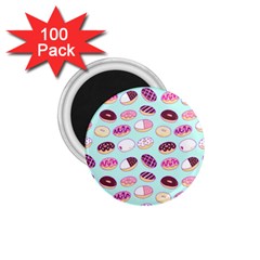 Donut Jelly Bread Sweet 1 75  Magnets (100 Pack) 