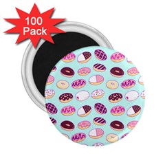 Donut Jelly Bread Sweet 2 25  Magnets (100 Pack)  by Mariart