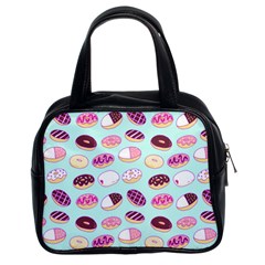 Donut Jelly Bread Sweet Classic Handbags (2 Sides) by Mariart