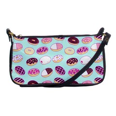 Donut Jelly Bread Sweet Shoulder Clutch Bags by Mariart