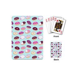 Donut Jelly Bread Sweet Playing Cards (mini) 