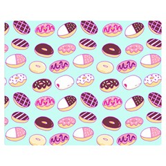 Donut Jelly Bread Sweet Double Sided Flano Blanket (medium)  by Mariart