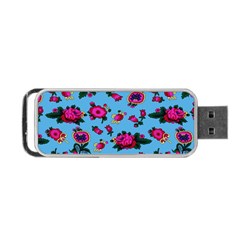 Crown Red Flower Floral Calm Rose Sunflower Portable Usb Flash (one Side)