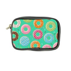 Doughnut Bread Donuts Green Coin Purse