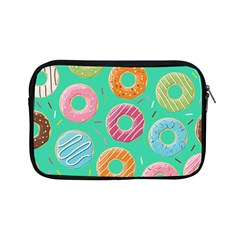 Doughnut Bread Donuts Green Apple Ipad Mini Zipper Cases by Mariart