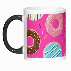 Doughnut Bread Donuts Pink Morph Mugs by Mariart