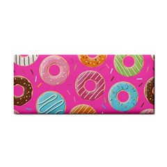 Doughnut Bread Donuts Pink Cosmetic Storage Cases by Mariart