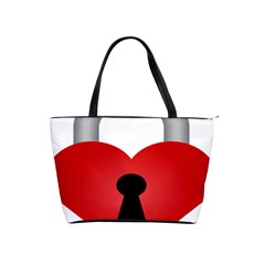 Heart Padlock Red Love Shoulder Handbags