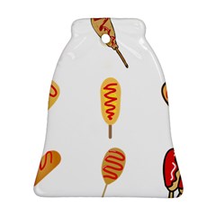 Hot Dog Buns Sate Sauce Bread Ornament (bell)