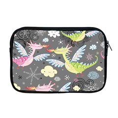 Dragonfly Animals Dragom Monster Fair Cloud Circle Polka Apple Macbook Pro 17  Zipper Case by Mariart