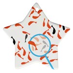 Illustrain Goldfish Fish Swim Pool Ornament (Star) Front