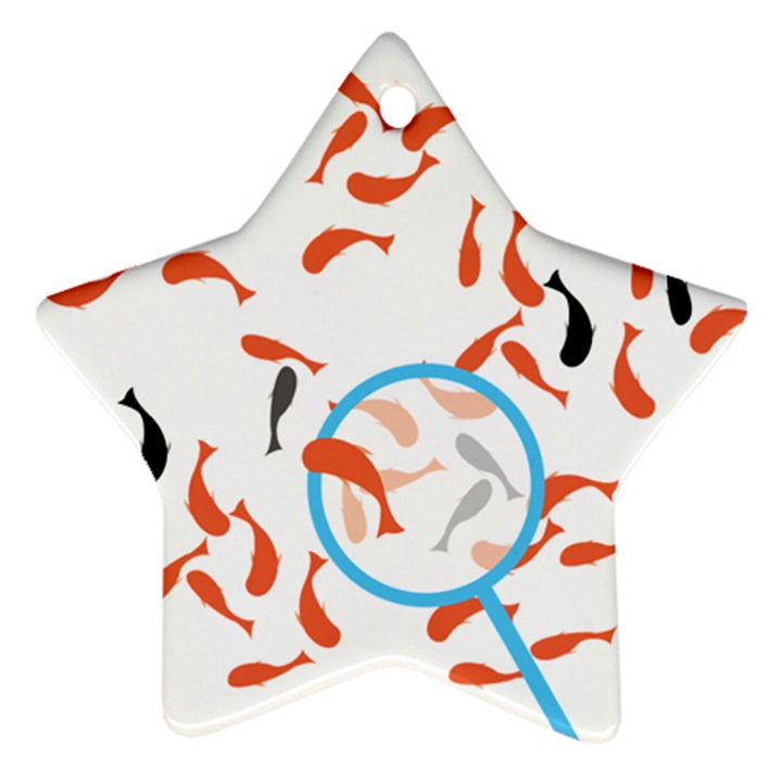 Illustrain Goldfish Fish Swim Pool Ornament (Star)
