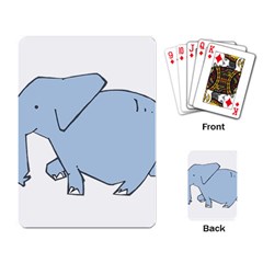 Illustrain Elephant Animals Playing Card