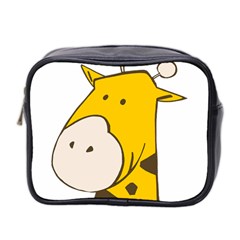 Illustrain Giraffe Face Animals Mini Toiletries Bag 2-side