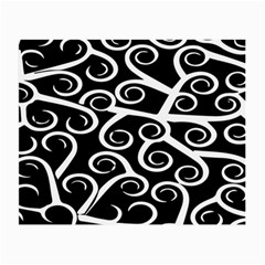 Koru Vector Background Black Small Glasses Cloth by Mariart