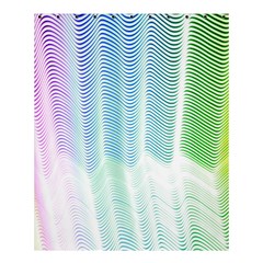 Light Means Net Pink Rainbow Waves Wave Chevron Green Shower Curtain 60  X 72  (medium)  by Mariart