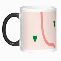 Lip Sexy Flower Tulip Heart Pink Red Blue Green Love Morph Mugs