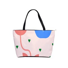 Lip Sexy Flower Tulip Heart Pink Red Blue Green Love Shoulder Handbags