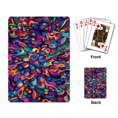 Moreau Rainbow Paint Playing Card