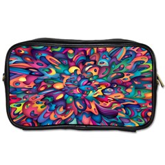 Moreau Rainbow Paint Toiletries Bags by Mariart