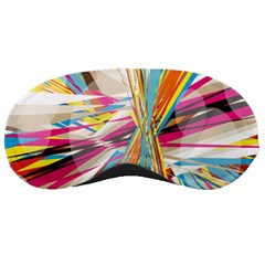 Illustration Material Collection Line Rainbow Polkadot Polka Sleeping Masks by Mariart