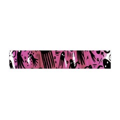 Octopus Colorful Cartoon Octopuses Pattern Black Pink Flano Scarf (mini) by Mariart