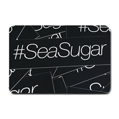 Sea Sugar Line Black Small Doormat 