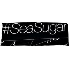 Sea Sugar Line Black Body Pillow Case (dakimakura)