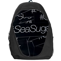 Sea Sugar Line Black Backpack Bag