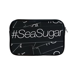 Sea Sugar Line Black Apple Macbook Pro 13  Zipper Case