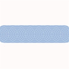 Seamless Lines Concentric Circles Trendy Color Heavenly Light Airy Blue Large Bar Mats by Mariart