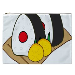 Sushi Food Japans Cosmetic Bag (xxl)  by Mariart