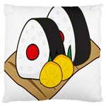 Sushi Food Japans Large Flano Cushion Case (One Side) Front