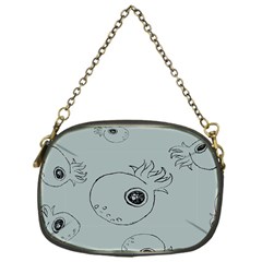 Tiny Octopus Chain Purses (one Side)  by Mariart
