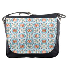 Star Sign Plaid Messenger Bags by Mariart