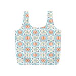 Star Sign Plaid Full Print Recycle Bags (S)  Back