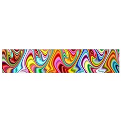 Rainbow Gnarls Flano Scarf (small) by WolfepawFractals