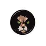 Cat  Hat Clip Ball Marker Front