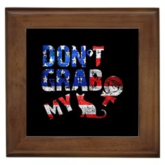 Dont Grab My Framed Tiles by Valentinaart