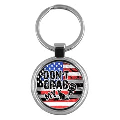 Dont Grab My Key Chains (round)  by Valentinaart