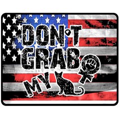 Dont Grab My Fleece Blanket (medium)  by Valentinaart