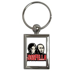 Goodfellas Putin And Trump Key Chains (rectangle)  by Valentinaart