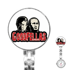 Goodfellas Putin And Trump Stainless Steel Nurses Watch by Valentinaart