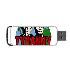 Make Tyranny Great Again Portable Usb Flash (two Sides) by Valentinaart