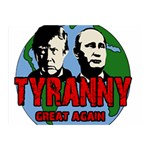 Make tyranny great again Double Sided Flano Blanket (Mini)  35 x27  Blanket Front