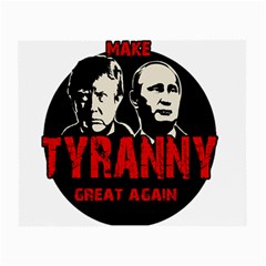 Make Tyranny Great Again Small Glasses Cloth (2-side) by Valentinaart