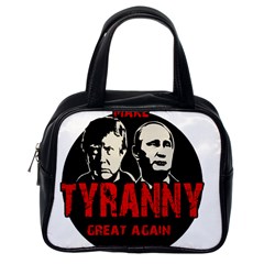 Make Tyranny Great Again Classic Handbags (one Side) by Valentinaart