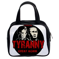 Make Tyranny Great Again Classic Handbags (2 Sides) by Valentinaart
