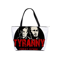 Make Tyranny Great Again Shoulder Handbags by Valentinaart