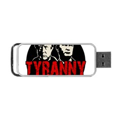 Make Tyranny Great Again Portable Usb Flash (one Side) by Valentinaart